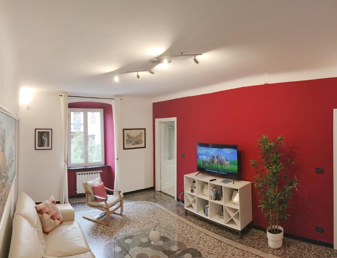 Principe Station & Castelletto-Flatx4-Optional Parking Apartment Genoa Exterior photo